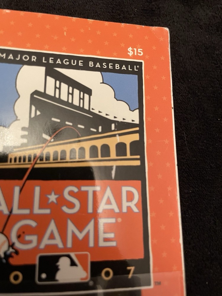2007 All Star Program Chicago Cubs Alfonso Soriano AT&T Baseball 8A