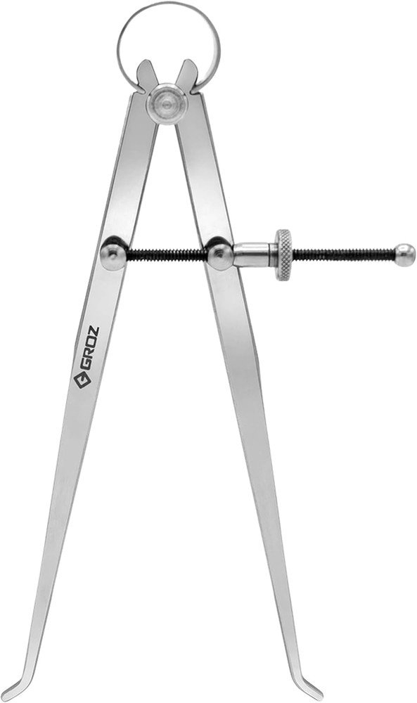01403 8" Spring inside Caliper, Matte Finish, with Solid Nut