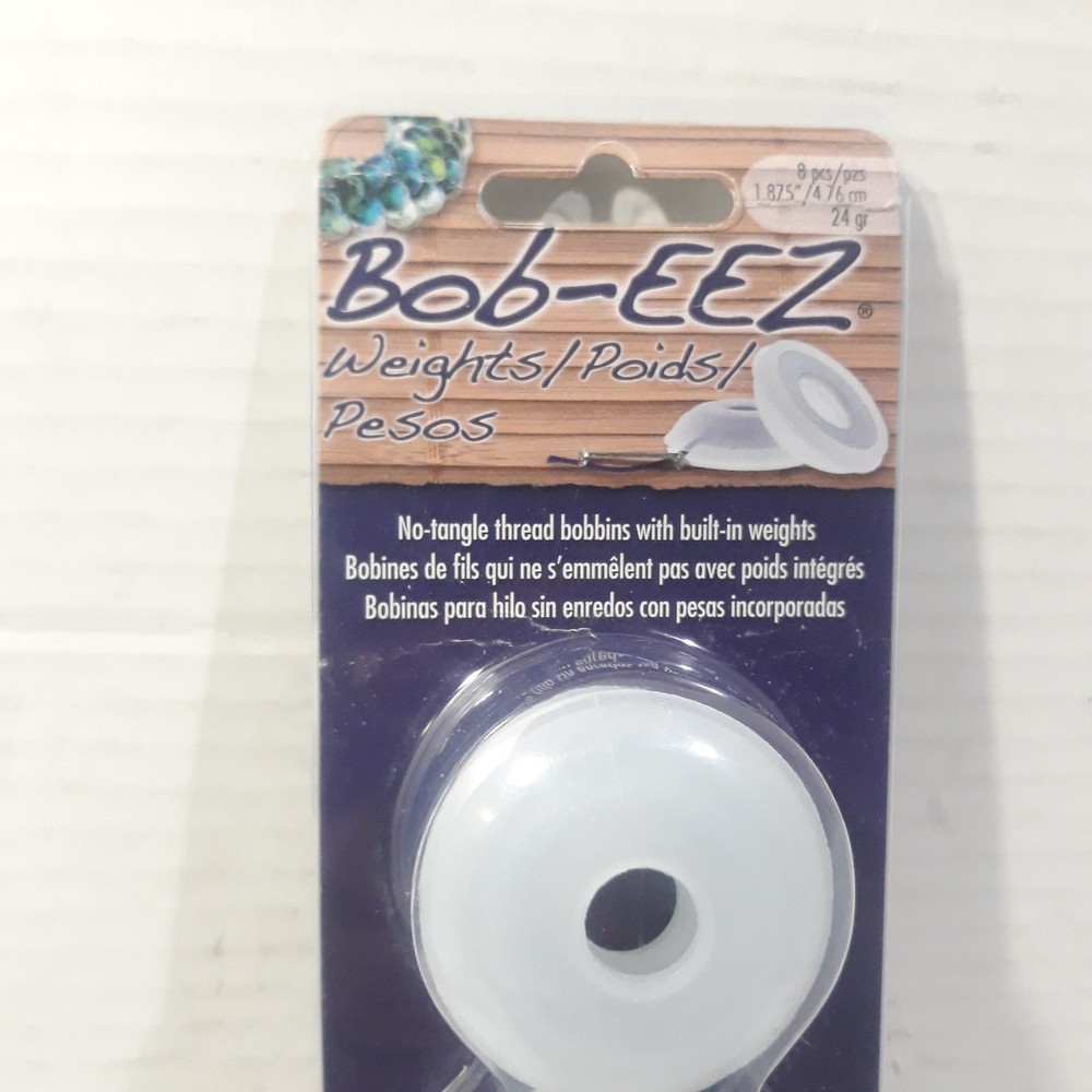 Beadsmith Bob-EEZ Weights No-Tangle Thread Bobbins/ Kumihimo Crafting Tool New