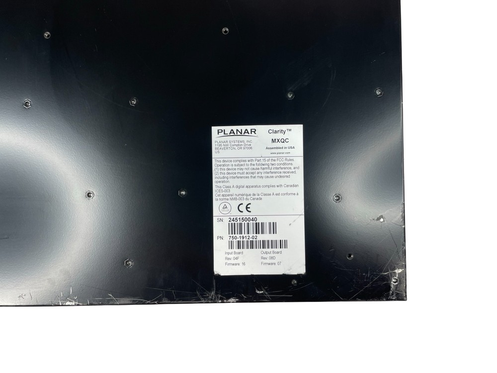 PLANER MXQC Video Wall Controller 750-112-02