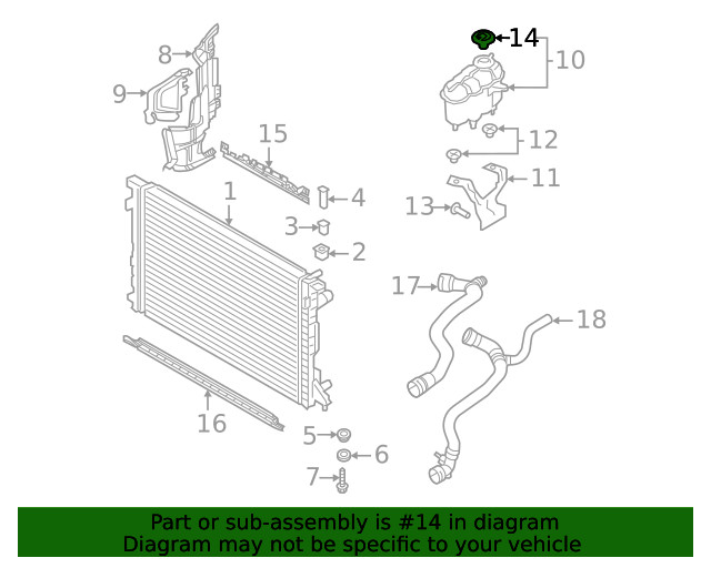 Genuine Cap 4M0-121-321-R