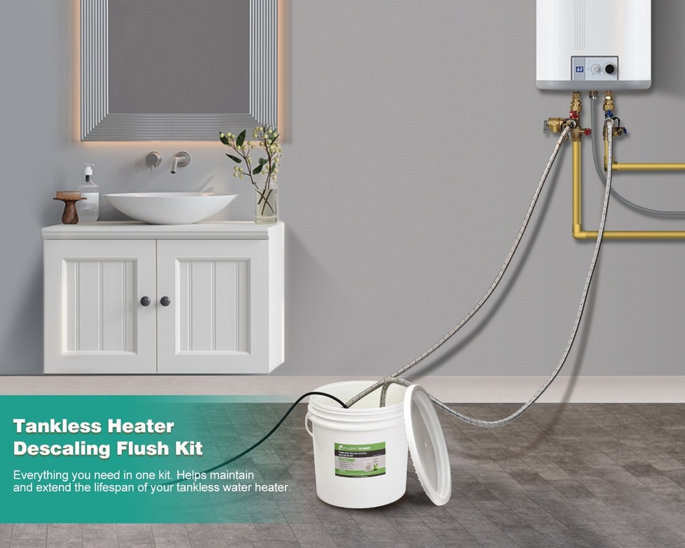FLUENTPOWER Tankless Water Heater Flushing Kit