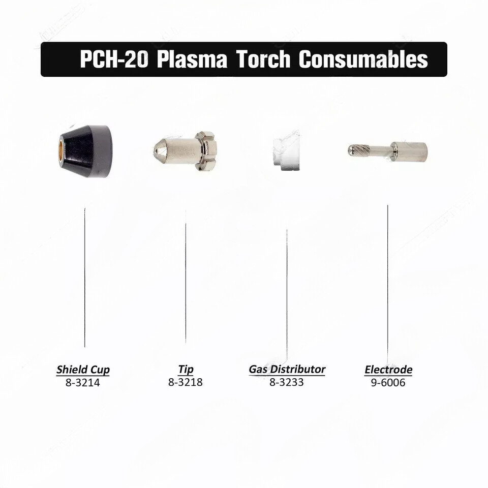 Nozzle Tips 8-3218 for Thermal Dynamics 2XT PCH20 Plasma Cutting Torch Pkg10