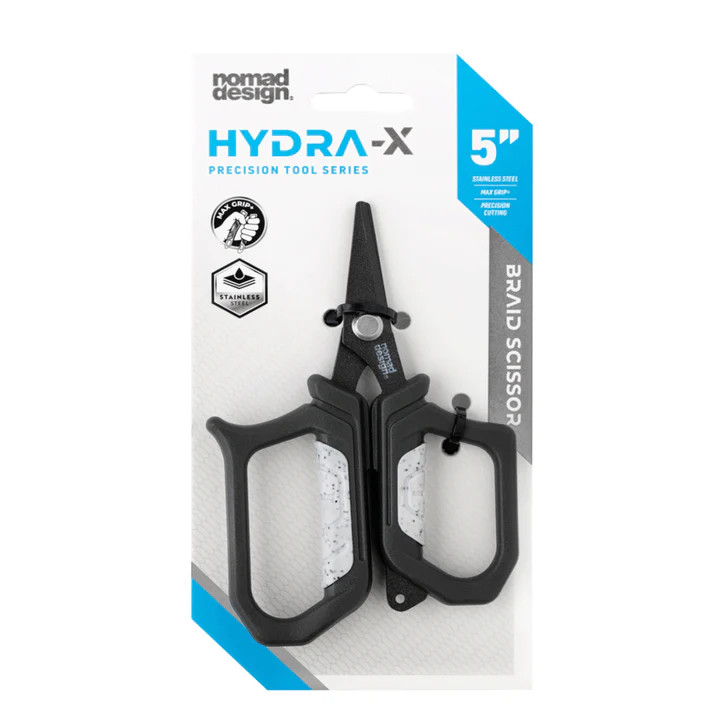 Nomad Design Hydra-X 5" Stainless Braid Scissor
