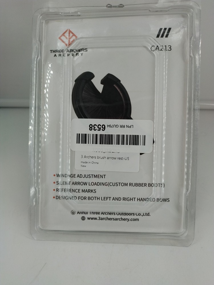 Three Archers Arrow Rest NIP Designed For Both Hands CA213