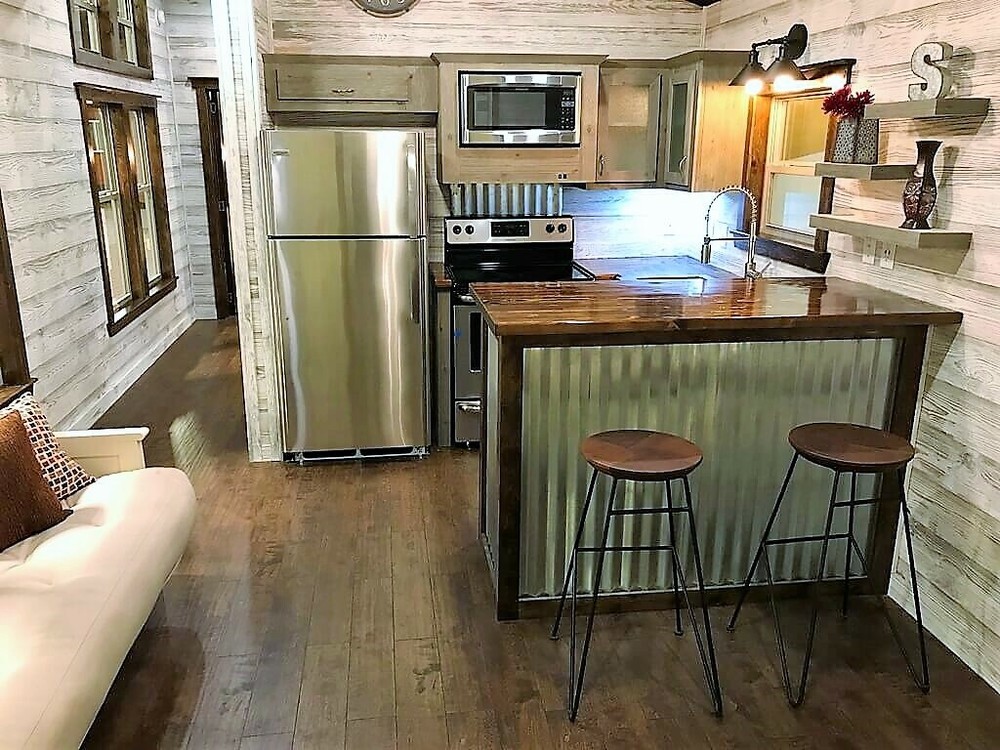 TINY HOME CABINS - CUSTOM BUILT FOR YOUR PREPPED PROPERTY- ELEGANT RUSTIC CABINS