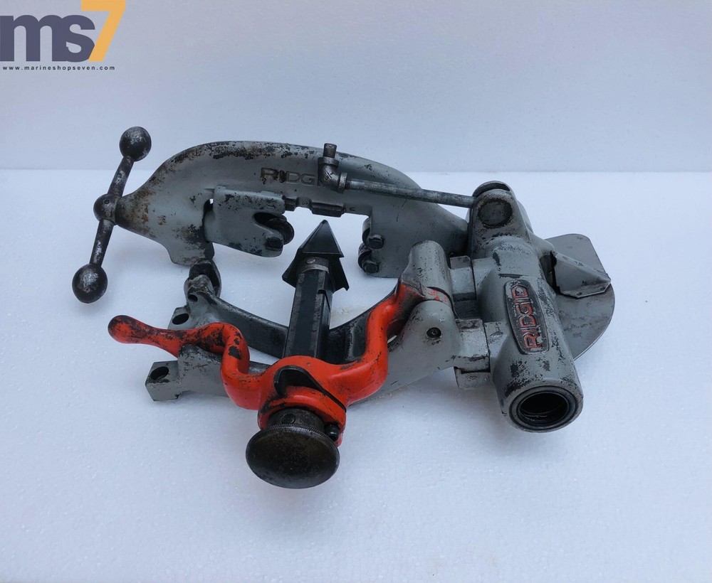 RIDGID REAMER & CUTTER SET FOR 535 PIPE THREADER/ THREADING MACHINE