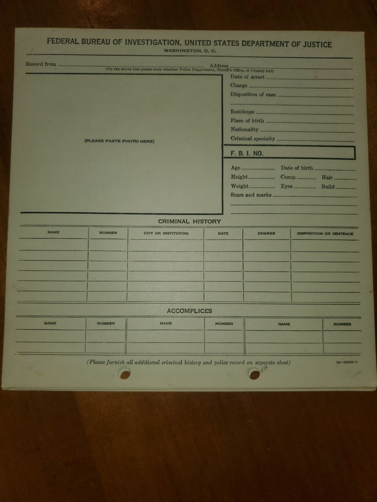 Ace Fingerprint Kit with Sanatized Ink