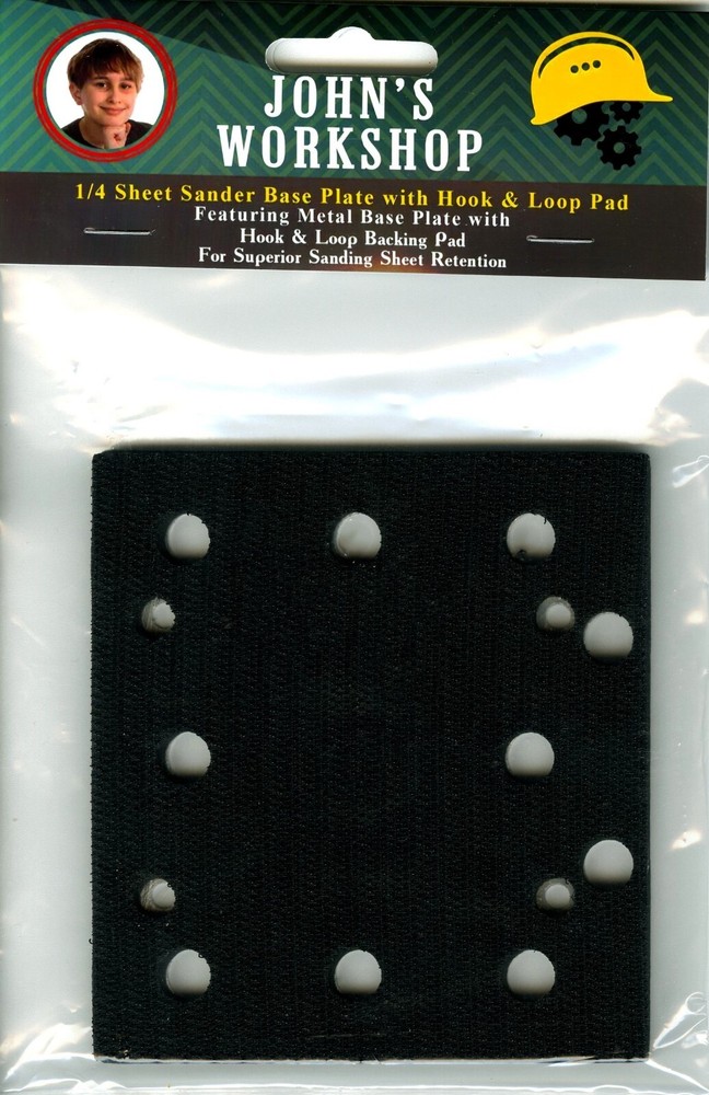 RIDGID R86064B Cordless Sander Base Plate with Hook & Loop Pad