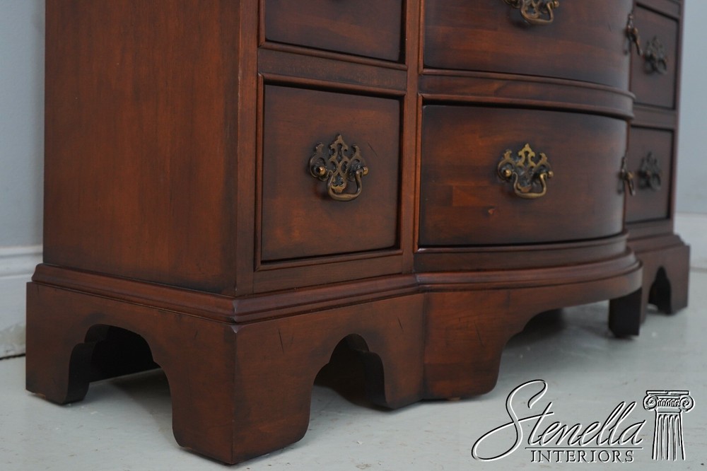 L68885: CENTURY Cherry 12 Drawer Marble Top Server Console