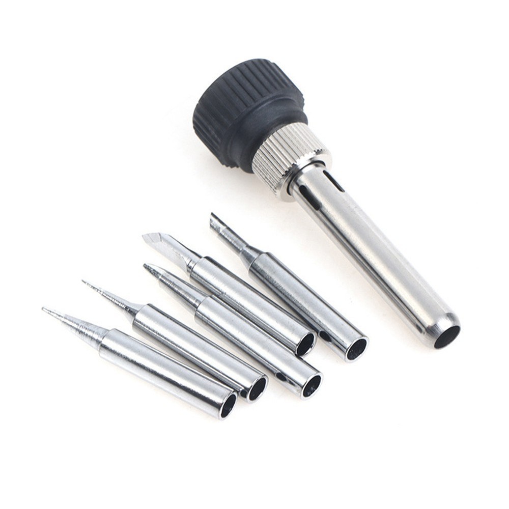 Electroplated Soldering Iron Tips Set for 936 and Other Compatible Models