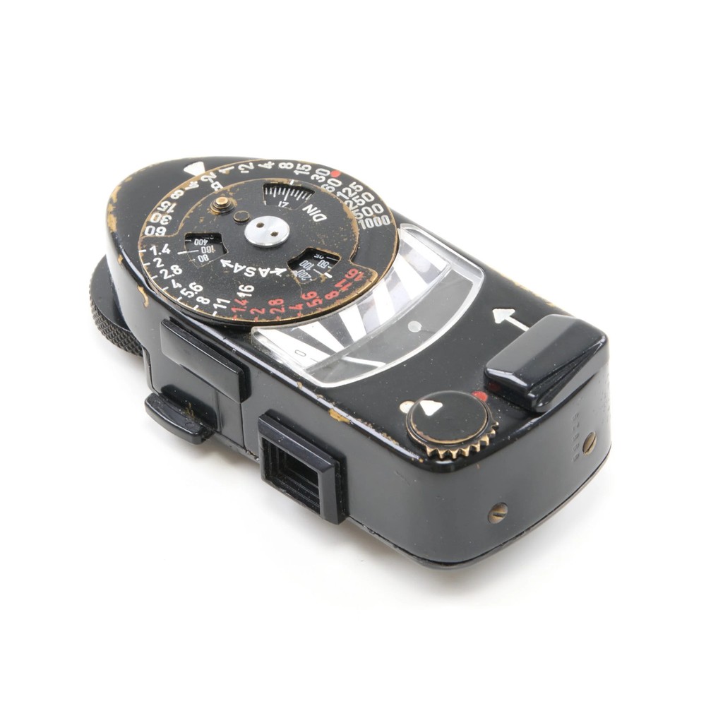 LEICA MR-4 LIGHT METER BLACK PAINT #5422