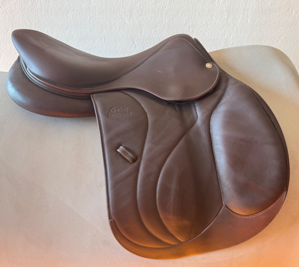 17" Devoucoux Biarritz S Saddle - 2018 - 2N Flaps - Full Buffalo