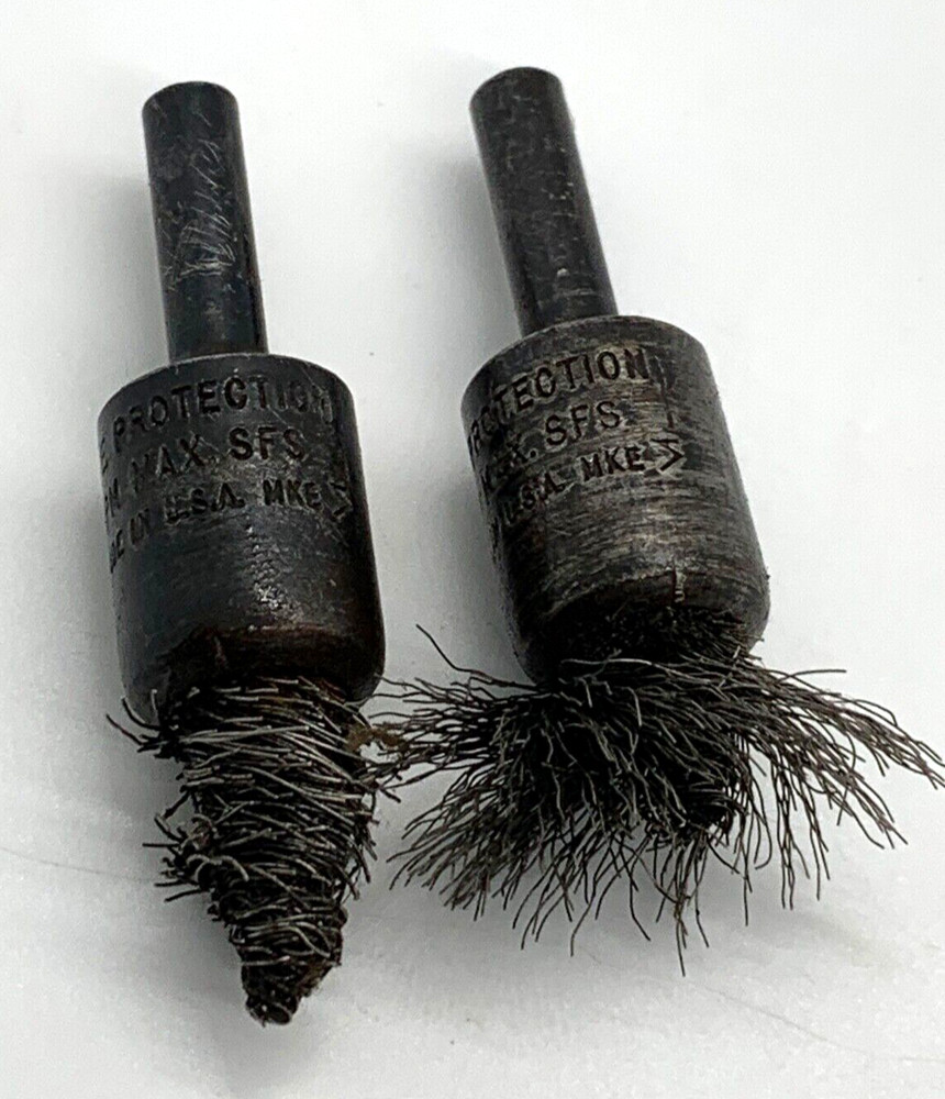 🇺🇸 Blue Point Tools USA Solid Wire End Brush Die Grinder Bit 1/4" Shank Wheel