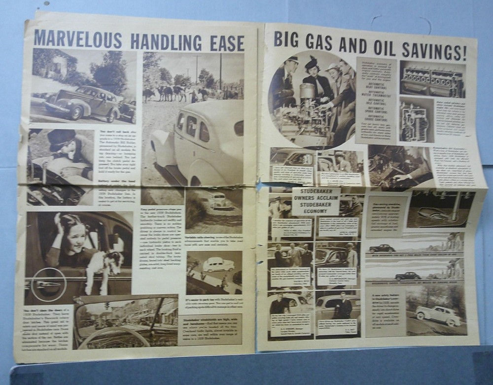 1939 Studebaker Sales Folder