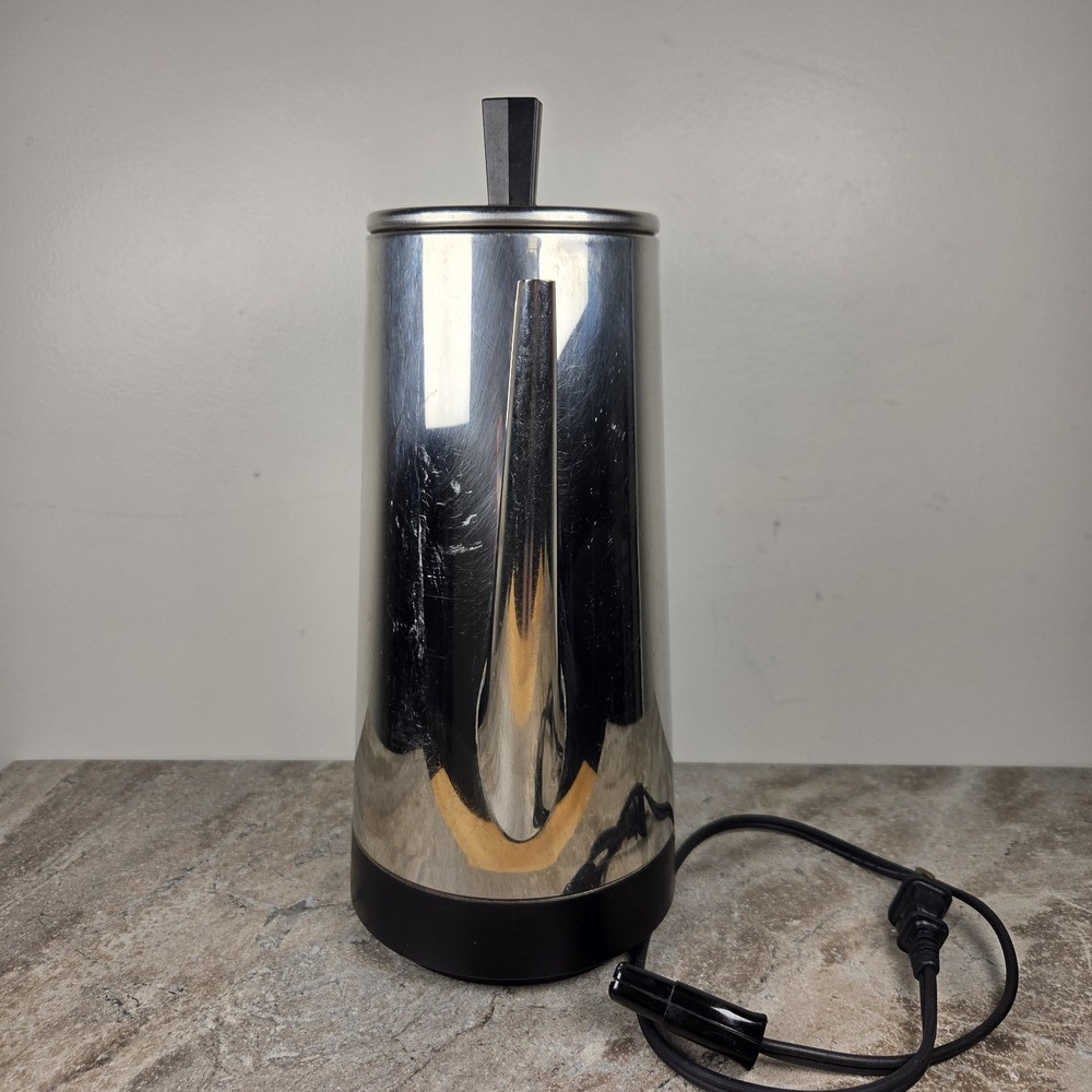 Vintage Presto Percolator Coffee Pot Complete Tested