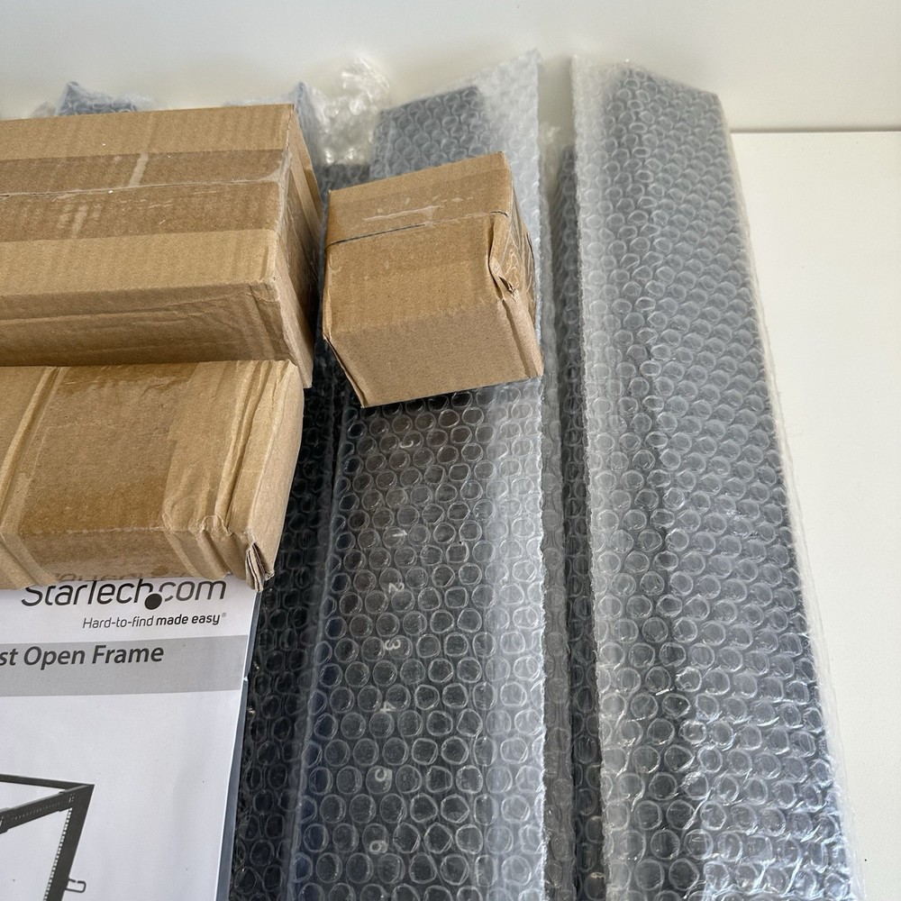 StarTech 12U Adjustable Depth 4 Post Server/Network Rack - 4POSTRACK12U