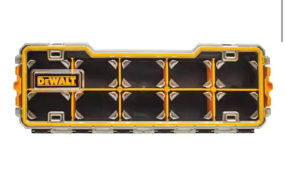 DEWALT Plastic 10-Compartment Pro Small Parts Organizer
