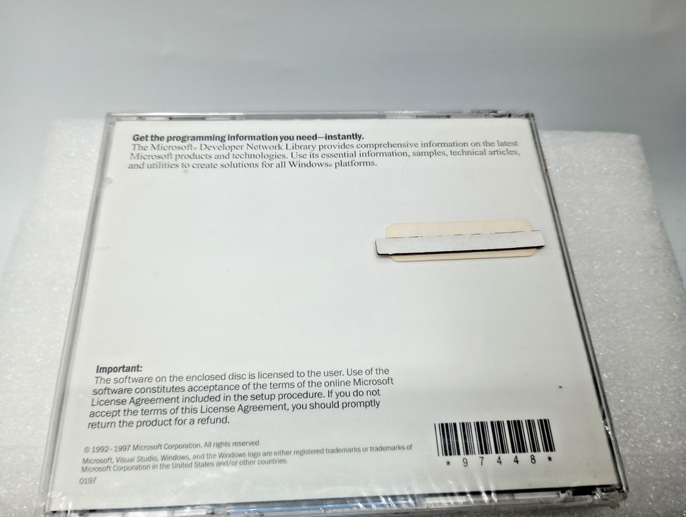 NEW Microsoft Visual Studio 97 Enterprise Edition w/ Visual C++ 5.0 Enterprise