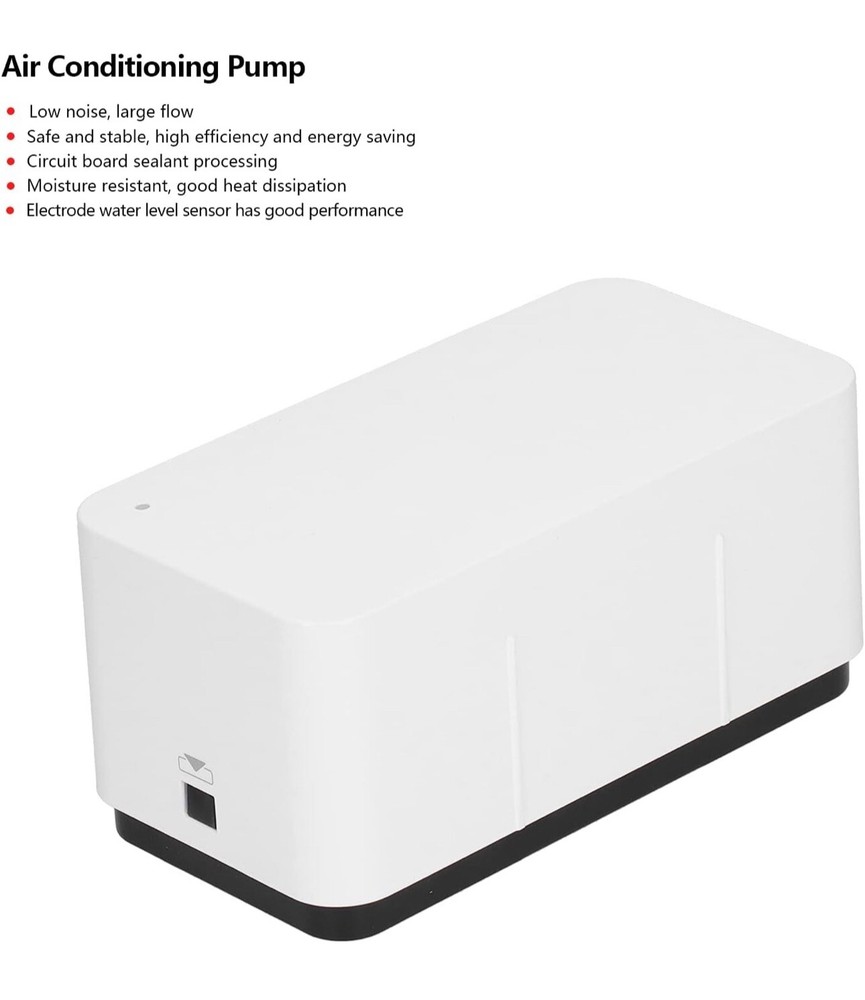 Automatic Condensate Pump Removal System For Mini Split Air Conditioning Pump