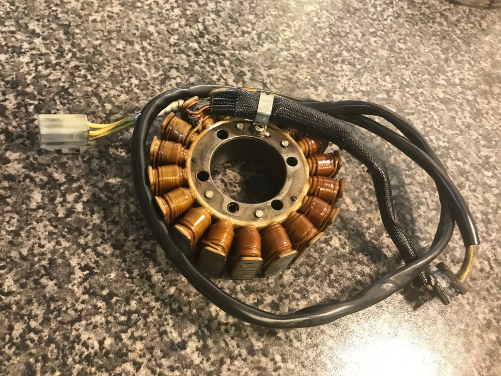 Ducati ST3 altinator stator windings charging system