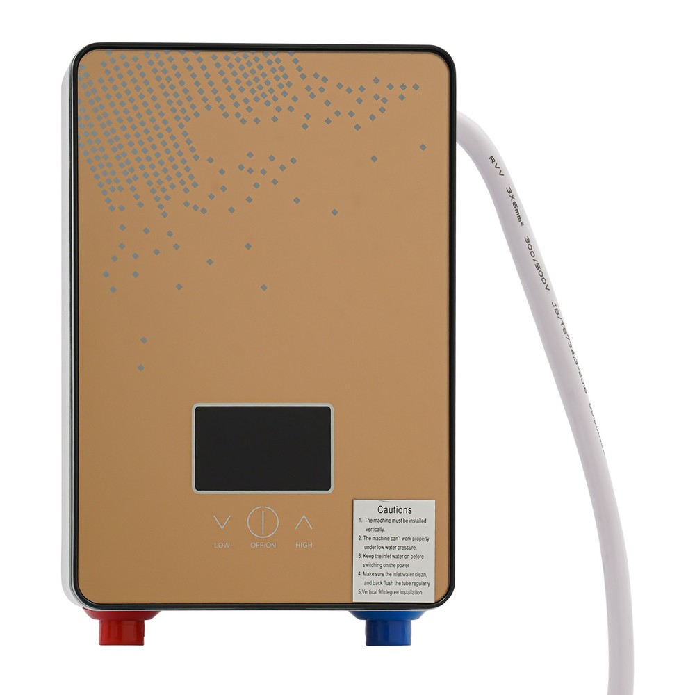 Instant Electric Tankless Hot Water Heater On Demand Whole House 110V 4500W New