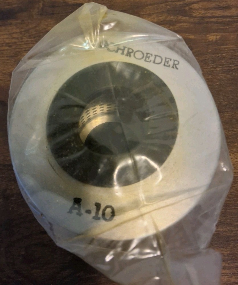 Schroeder A10 Filter For Two And Three Element Filters