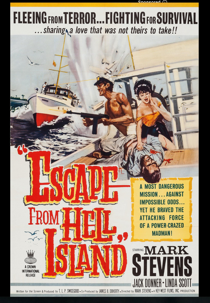ESCAPE FROM HELL ISLAND (1963) Cinematographer-signed Early Title Script + COA!