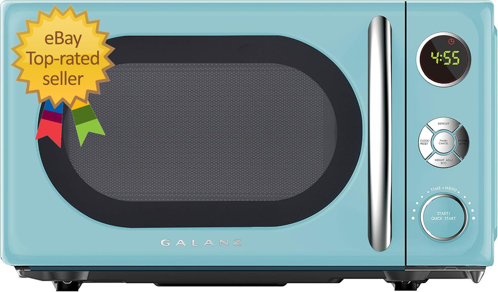 GLCMKA07BER-07 Retro Microwave Oven LED Lighting Pull Handle Design Child Lock