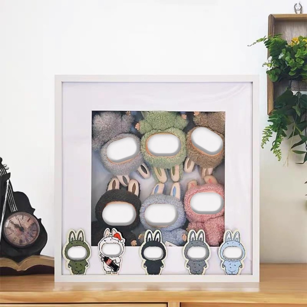 Designed for Labubu Shadow Frame, Labubu Display Case, Doll & Figure Storage ...