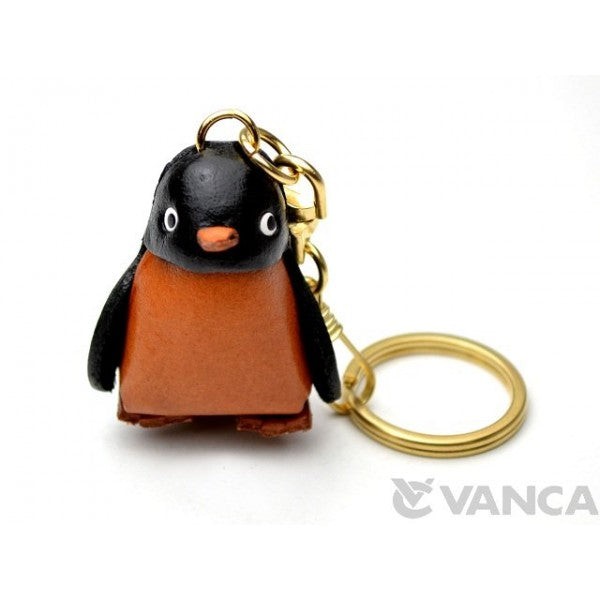 Penguin Leather Keychain(L)
