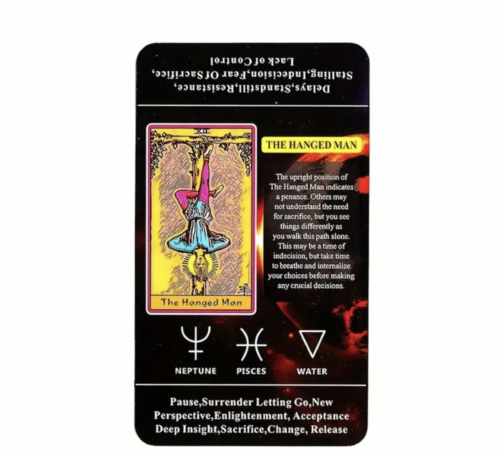 Tarot 78 Cards Deck Beginner Meaning Teaching Learning Fortune Future Telling