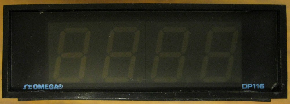 Omega 3 1/2" Digit Mini-size Temperature Panel Meter DP116-MC2