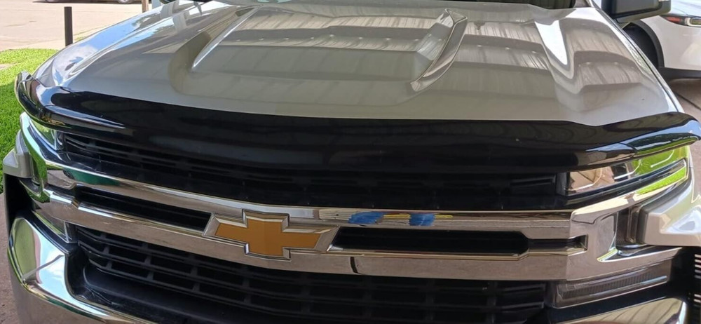 BugFlector II Hood Protector Bug Shield Deflector for 2019-2025 Silverado 1500