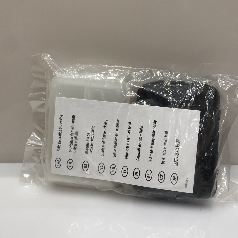 Solid Medication Dispensing, Black & White, 2 Count