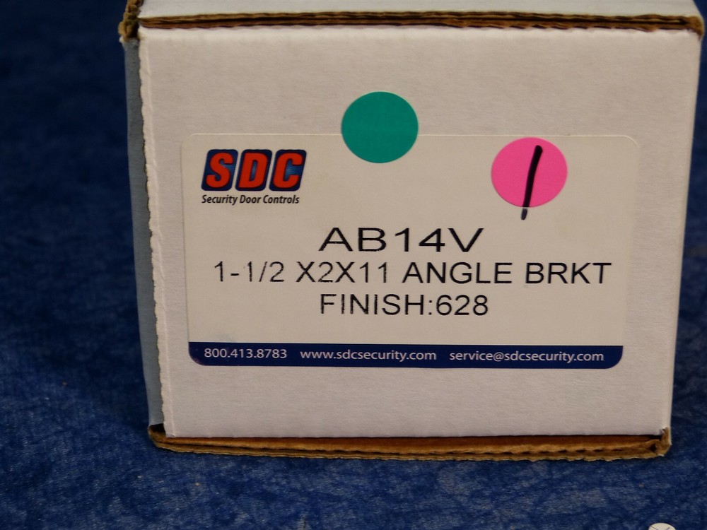 SDC Security AB14V 1.5x2x11" Angle Bracket (G99)