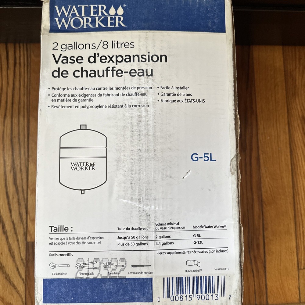 Water Worker G5L Storage Tank Water Heater - ‎FBA_G5L