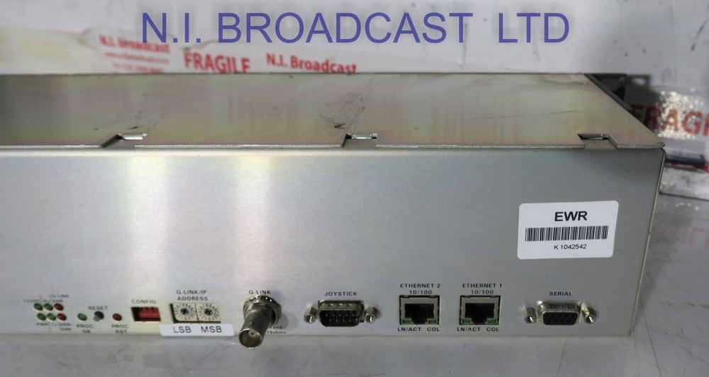 Evertz cp2048e ethernet router control matrix panel Price is for 1 panel