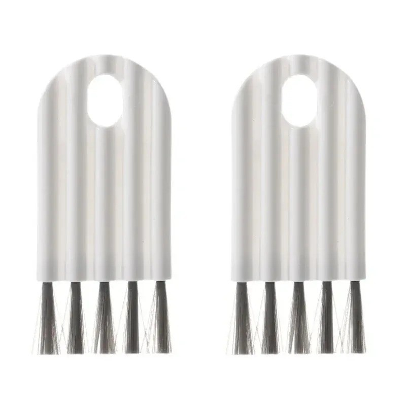 2Pcs Keyboard Brushes Multi-Function Computer Cleaning Brushes Soft Brush Corner