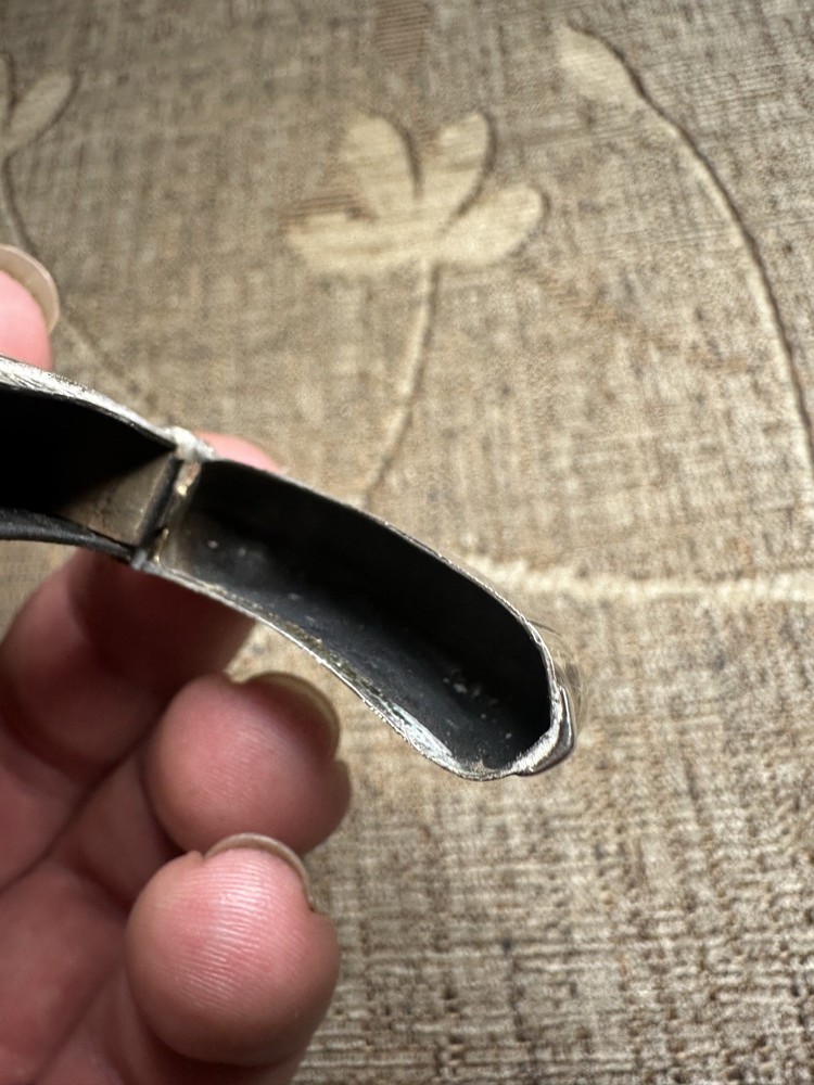 ANTIQUE STERLING SILVER VESTA CASE