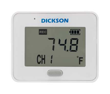 DICKSON DBL Data Logger,USB,LCD 61JM49