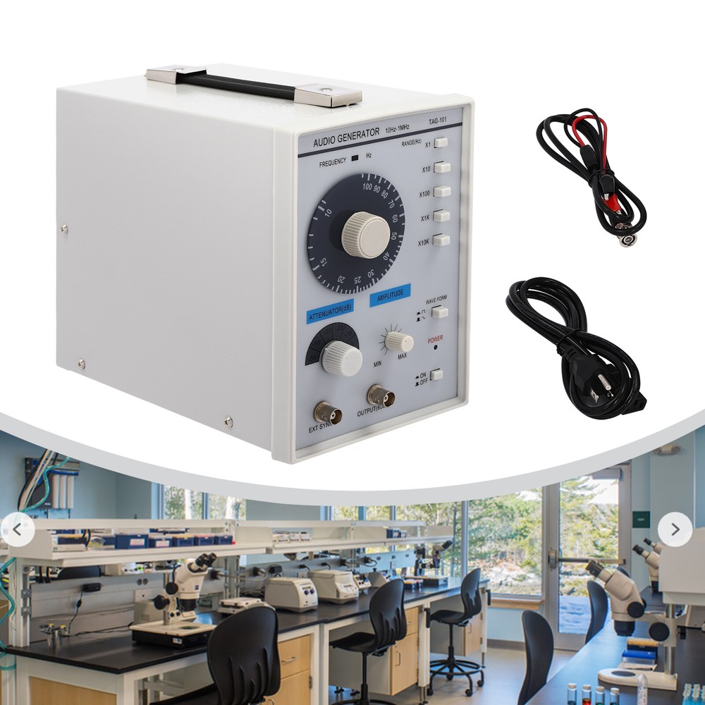 Low Frequency Signal Source 6-Stage Output Attenuator Audio Signal Generator