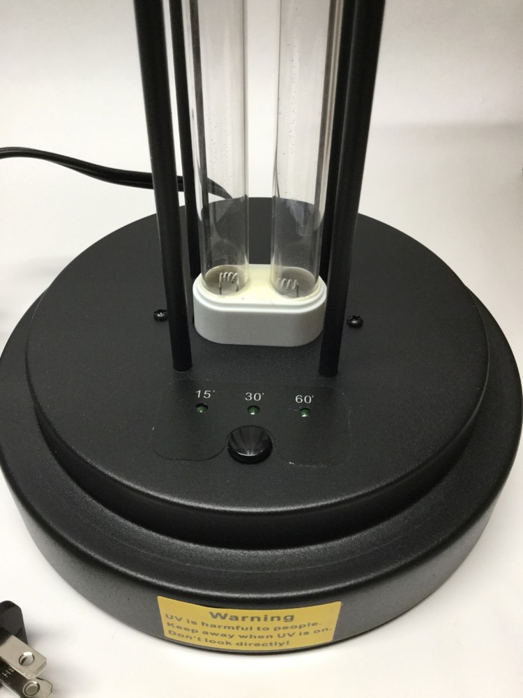 HY-015 Germicidal Sterilizing Ozone UV Light Quartz Lamp w/Remote Timer Control