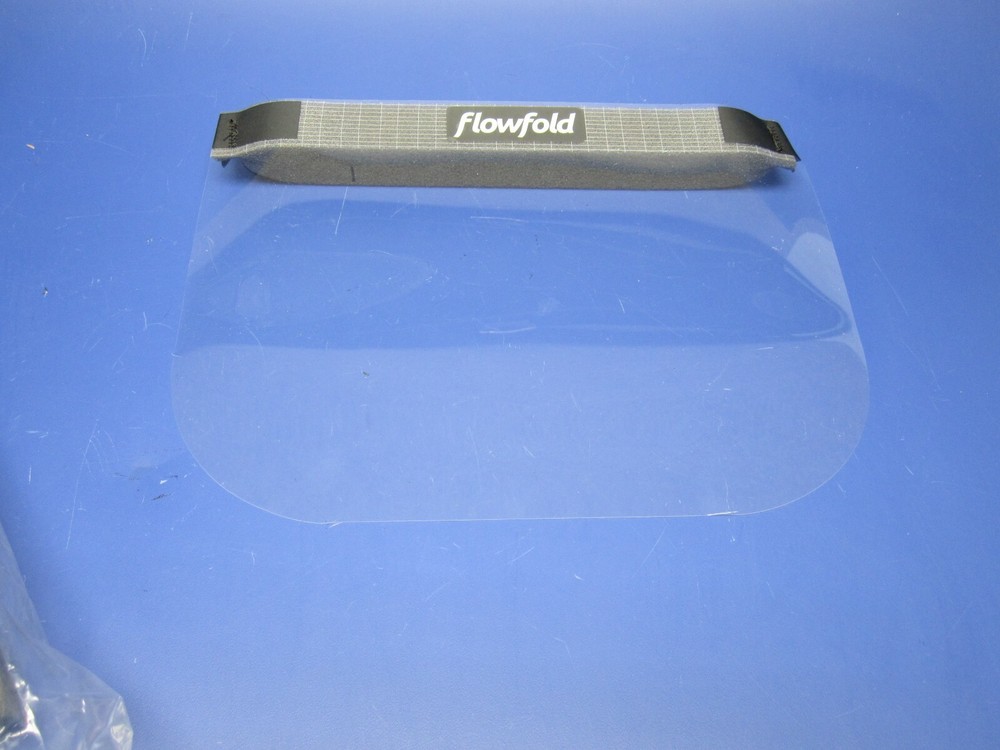 10 Pack Flowfold Face Shield Masks Protective Face Shields Full Face Clear