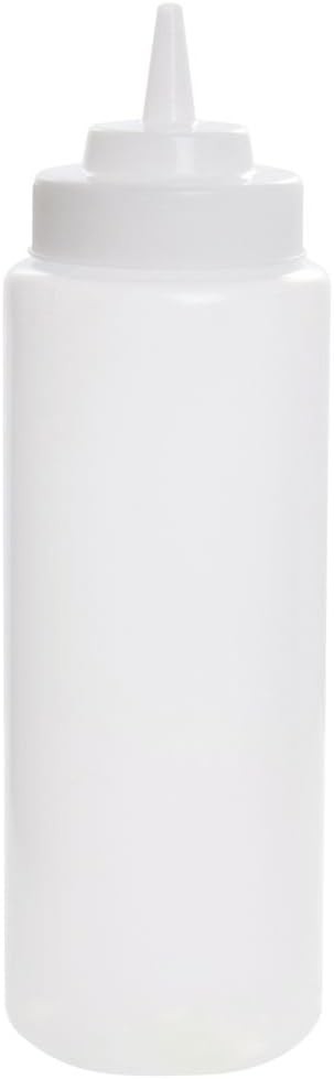 Tablecraft C3263C WideMouth 6-Pack 32 Oz. Dispenser - 6 / Pk White