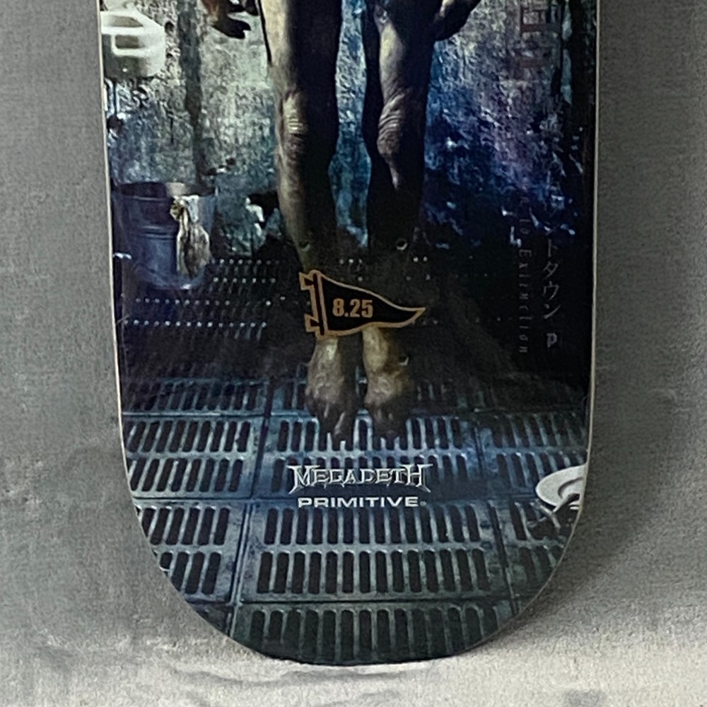 Primitive Lemos Megadeth Countdown to Extinction Deck Graphic 8.25 Skateboard