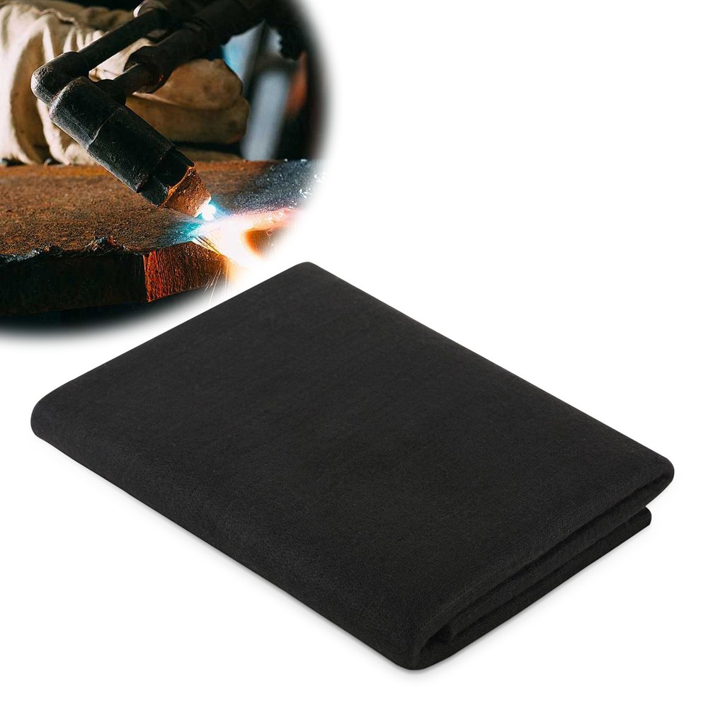 Fire Pit Mat-Rectangle Fireplace Mat Pad Protector for Wood Burning Fireproof
