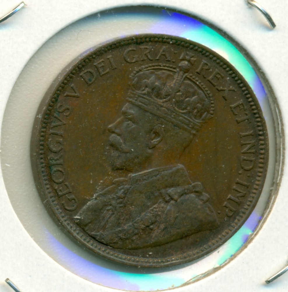 1918 CANADA LARGE CENT, EXTRA FINE, GREAT PRICE!