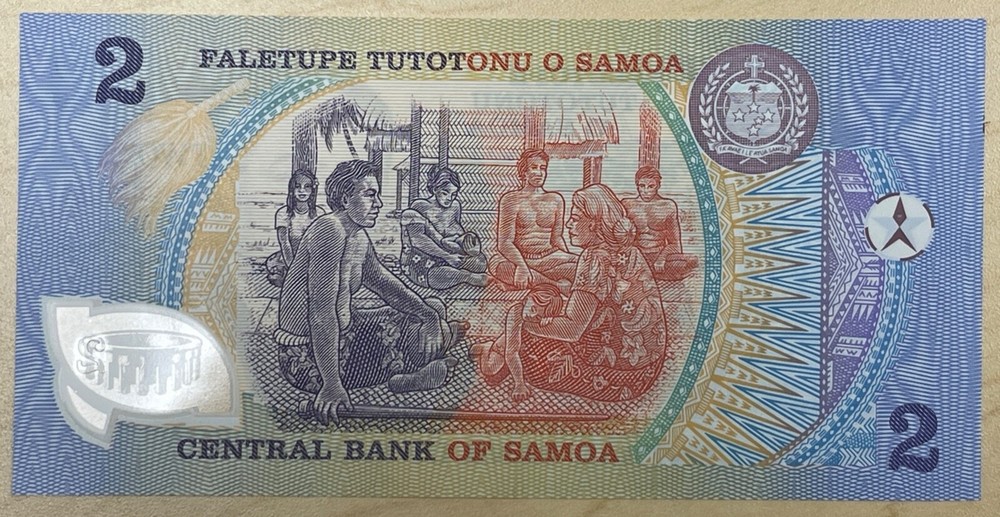 2003 Western Samoa, 2 Tala P-31d, Commemorative Polymer AAH Prefix UNC