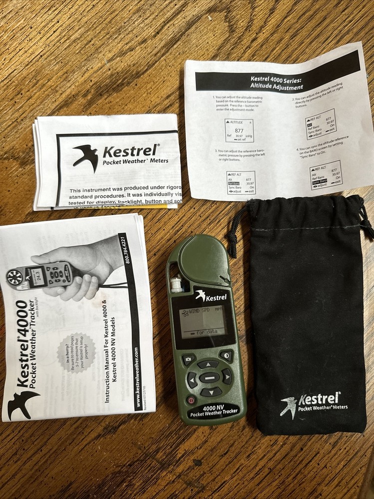 Kestrel 4000 NV Weather Tracker